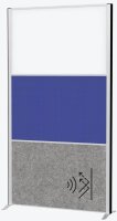 MAUL Akustik-Trennwand MAULconnecto 9651695, blau,...