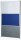 MAUL Akustik-Trennwand MAULconnecto 9651695, blau, dunkelgrau, weiß 100,0 x 182,0 cm, 1 St.