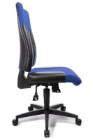 Topstar Bürostuhl Two 20, TF200 S106 Stoff blau, Gestell schwarz