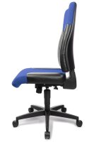 Topstar Bürostuhl Two 20, TF200 S106 Stoff blau, Gestell schwarz