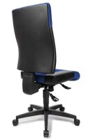 Topstar Bürostuhl Two 20, TF200 S106 Stoff blau, Gestell schwarz