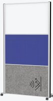 MAUL Akustik-Trennwand MAULconnecto 9651795, blau,...