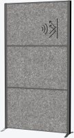MAUL Akustik-Trennwand MAULconnecto Uplight 9661089,...
