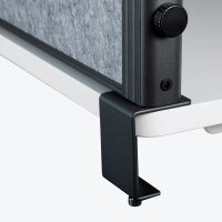 MAUL Akustik-Tischtrennwand MAULconnecto Uplight 9761289, dunkelgrau 120,0 x 51,5 cm, 1 St.