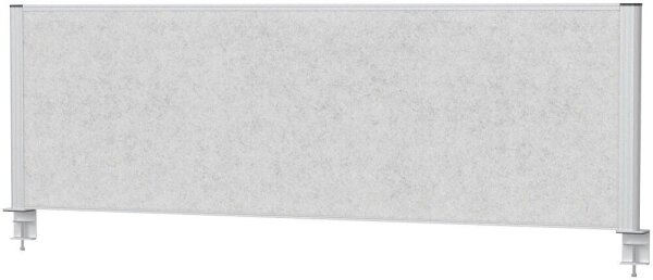 MAUL Akustik-Tischtrennwand MAULconnecto 9752695, hellgrau 160,0 x 51,5 cm, 1 St.