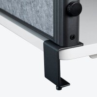 MAUL Akustik-Tischtrennwand MAULconnecto Uplight 9761689, dunkelgrau 160,0 x 51,5 cm, 1 St.