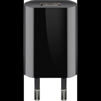 goobay Ladeadapter schwarz, 5 Watt