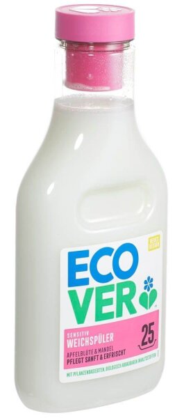 ECOVER Apfelblüte & Mandel Weichspüler flüssig, 750 ml