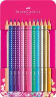 FABER-CASTELL Buntstifte farbsortiert, 12 St.