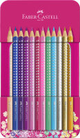 FABER-CASTELL Buntstifte farbsortiert, 12 St.