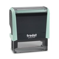 trodat Textstempel, individualisierbar printy 4913 selbstfärbend schwarz ohne Lo  ( 157379 )