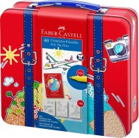 FABER-CASTELL Connector Filzstifte farbsortiert, 40 St.