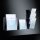 SIGEL Wandprospekthalter transparent DIN A5 17,0 x 5,5 x 15,5 cm, 1 St.