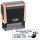 trodat Textstempel, individualisierbar printy 4913 selbstfärbend schwarz mit Logo, 1 St.