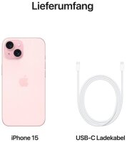 Apple iPhone 15 pink 128 GB  ( MTP13ZD/A )