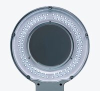 MAUL MAULviso LED Lupenleuchte schwarz 8 W mit Tischklemme