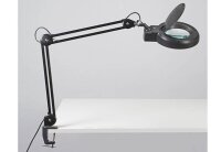 MAUL MAULviso LED Lupenleuchte schwarz 8 W mit Tischklemme