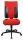 Topstar Bürostuhl Two 20, TF200 S101 Stoff rot, Gestell schwarz