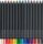 FABER-CASTELL Black Edition Buntstifte farbsortiert, 24 St.