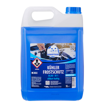 ROBBYROB R11, für Benzin- und Dieselmotoren Kühlerfrostschutz 5 l, 1 St.