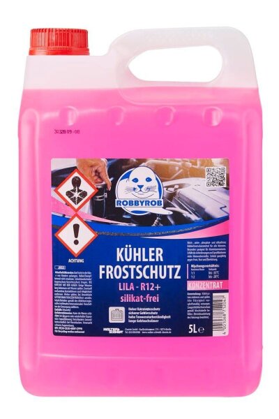 ROBBYROB R12, für moderne Aluminiummotoren Kühlerfrostschutz 5 l, 1 St.