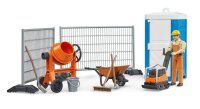 bruder Baustellenset 62008 Zubehörset für Spielzeugautos