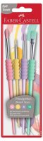 FABER-CASTELL Pastell Pinsel-Set Größe 4, 8,...