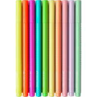 FABER-CASTELL Grip Filzstifte farbsortiert, 10 St.