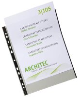 herlitz Prospekthüllen DIN A4 glasklar glatt 0,07 mm, 50 St.