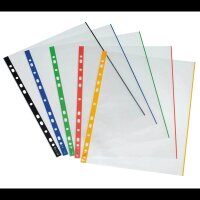 herlitz Prospekthüllen DIN A4 glasklar glatt 0,07 mm, 50 St.