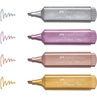 FABER-CASTELL TL 46 Textmarker farbsortiert, 4 St.