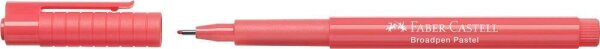 FABER-CASTELL Broadpen Pastel Fineliner orange 0,8 mm, 1 St.