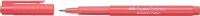 FABER-CASTELL Broadpen Pastel Fineliner orange 0,8 mm, 1 St.