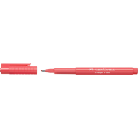 FABER-CASTELL Broadpen Pastel Fineliner orange 0,8 mm, 1 St.