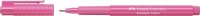 FABER-CASTELL Broadpen Pastel Fineliner pink 0,8 mm, 1 St.