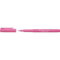 FABER-CASTELL Broadpen Pastel Fineliner pink 0,8 mm, 1 St.