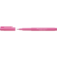 FABER-CASTELL Broadpen Pastel Fineliner pink 0,8 mm, 1 St.