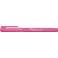 FABER-CASTELL Broadpen Pastel Fineliner pink 0,8 mm, 1 St.