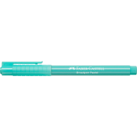 FABER-CASTELL Broadpen Pastel Fineliner grün 0,8 mm, 1 St.