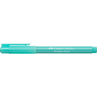 FABER-CASTELL Broadpen Pastel Fineliner grün 0,8 mm, 1 St.