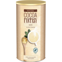 COCOA FANTASY WHITE Trinkschokolade, mild, 850 g