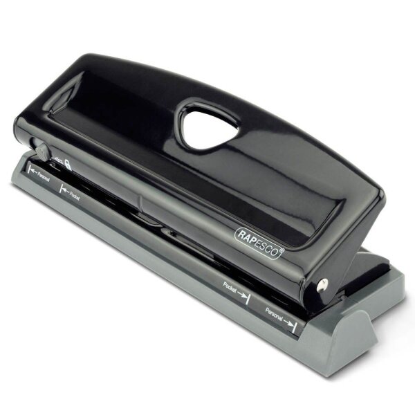 RAPESCO® Locher für Terminplaner 1725 schwarz, 1 St.