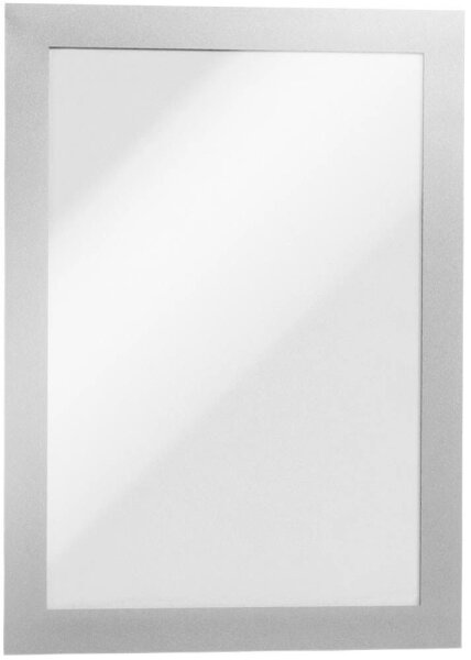 DURABLE Magnetrahmen DURAFRAME® MAGNETIC A5 silber A5, 5 St.