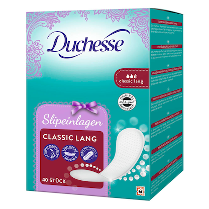 Duchesse Slipeinlagen Classic Lang, 40 St.