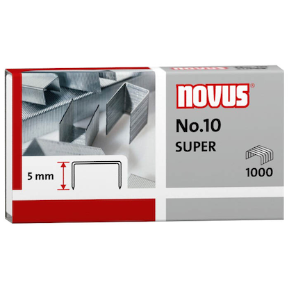 novus Locher und Heftgeräte Set E210/E15 pink