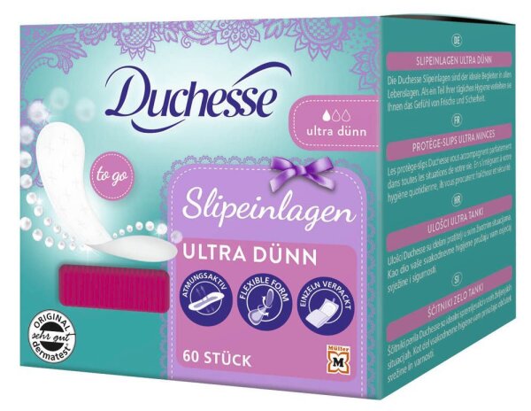 Duchesse Slipeinlagen Ultra dünn, 60 St.