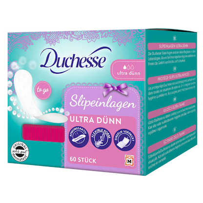 Duchesse Slipeinlagen Ultra dünn, 60 St.