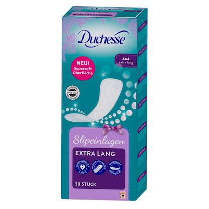 Duchesse Slipeinlagen Extra Lang, 30 St.