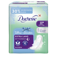Duchesse Binden Ultra Lang mit Flügeln für sehr...