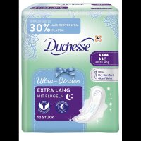 Duchesse Binden Ultra Lang mit Flügeln für sehr...